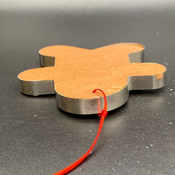 Gingerbread Boy Cookie Cutter Christmas Tree Ornament 4" Holiday Seasonal Decor - Picture 9 of 11